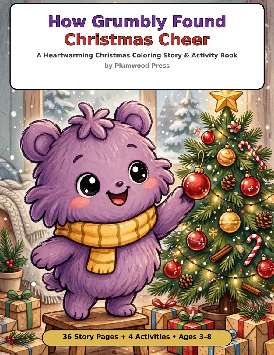 How Grumbly Found Christmas Cheer cover